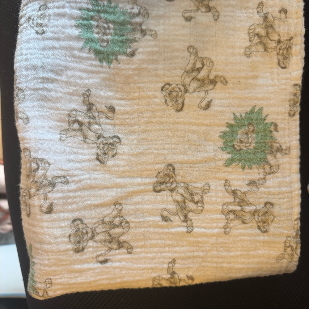 Aden + Anais Disney Lion King 100% Cotton Muslim Swaddler Blanket